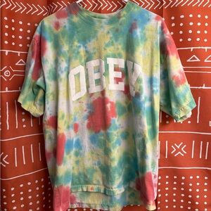 Obey Tie-Dye T-Shirt Mens L